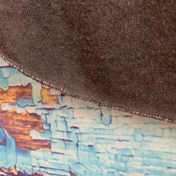 Elissia Distressed and Embellished Mixed Media T-Shirt - Picture 5 of 7